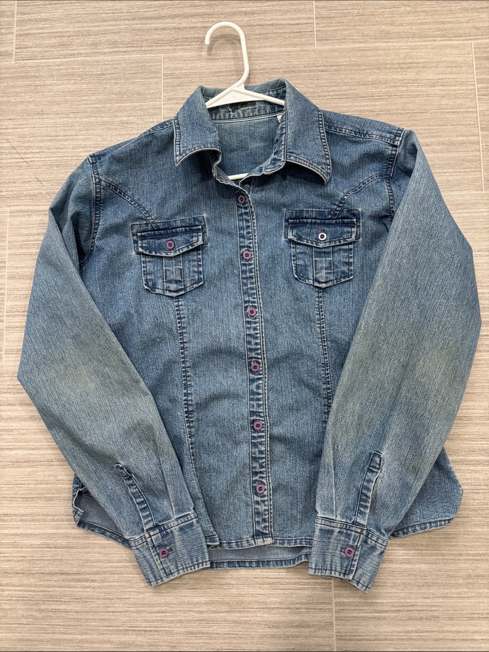 Zara Blue Denim Jacket